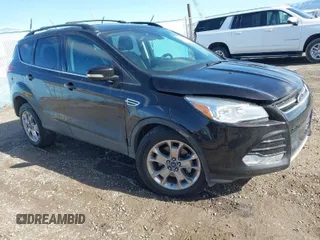 2013 Ford Escape SEL with VIN 1FMCU9H93DUB56102, listed as a IAAI auction lot 41809309 with 60,498 mi miles. Bid and sale history available at carsss.com. Image 1.