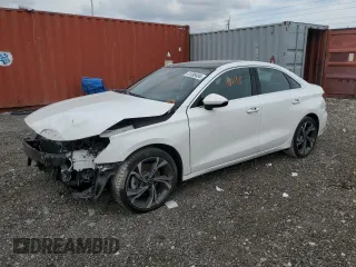 2022 Audi A3 Premium with VIN WAUAUDGY6NA023244, listed as a Copart auction lot 41088484 with 16,098 mi miles and Salvage Title. Bid and sale history available at carsss.com. Image 1.