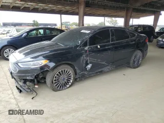 2017 Ford Fusion Titanium with VIN 3FA6P0K90HR114969, listed as a Copart auction lot 58350745 with 141,569 mi miles and Salvage title. Bid and sale history available at DreamBid. Image 1.