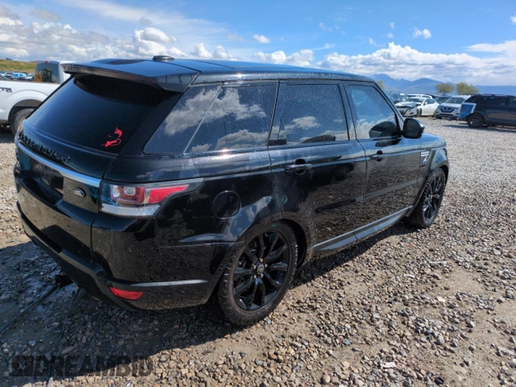 2014 Land Rover Range Rover Sport Supercharged with VIN SALWR2EFXEA305329, listed as a Copart auction lot 54799665 with 98,958 mi miles and Salvage title. Bid and sale history available at DreamBid. Image 3.