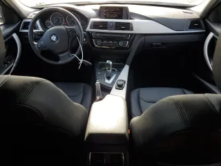 2016 BMW 3 Series 320i with VIN WBA8A9C53GK618159, listed as a Copart auction lot 50222555 with 143,007 mi miles and Salvage Title. Bid and sale history available at carsss.com. Image 8.