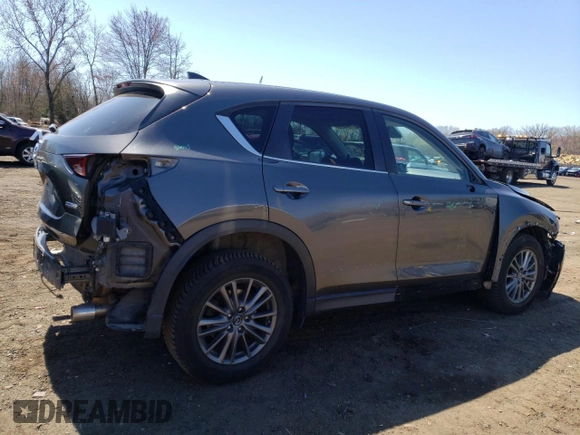 2017 Mazda CX-5 Touring with VIN JM3KFBCL3H0202598, listed as a Copart auction lot 52184325 with 77,740 mi miles and Salvage Title. Bid and sale history available at carsss.com. Image 3.