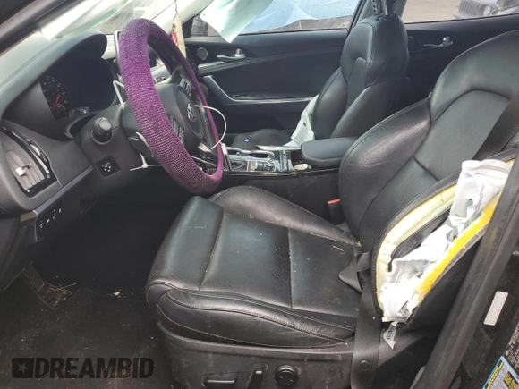 2018 Kia Stinger Premium with VIN KNAE25LA2J6017296, listed as a Copart auction lot 80624334 with 102,407 mi miles and Salvage Title. Bid and sale history available at DreamBid. Image 7.