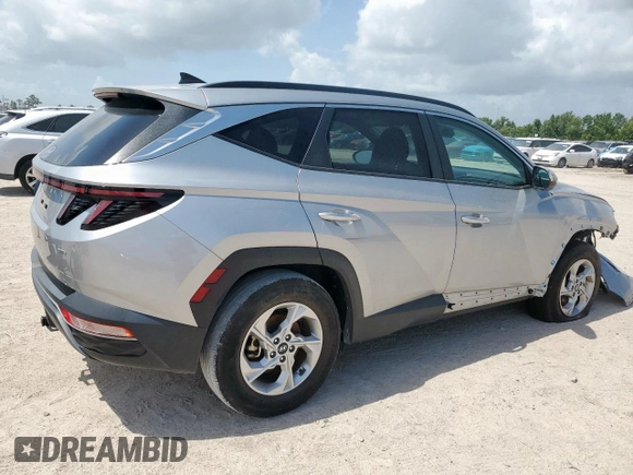 2023 Hyundai Tucson SEL with VIN 5NMJBCAE7PH220482, listed as a Copart auction lot 61783325 with 35,764 mi miles and Salvage title. Bid and sale history available at DreamBid. Image 3.