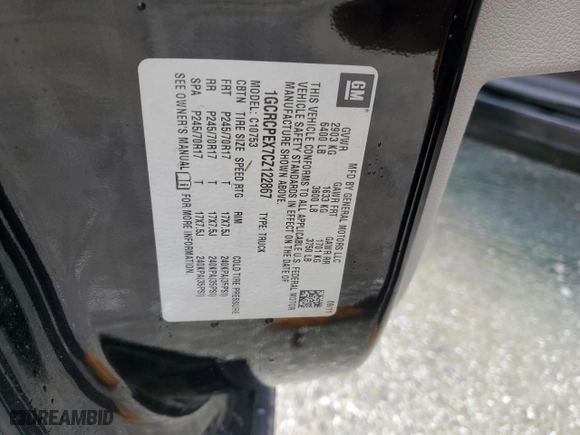2012 Chevrolet Silverado 1500 Work Truck with VIN 1GCRCPEX7CZ122867, listed as a Copart auction lot 74845974 with 0 mi miles and Non Repairable. Bid and sale history available at carsss.com. Image 13.