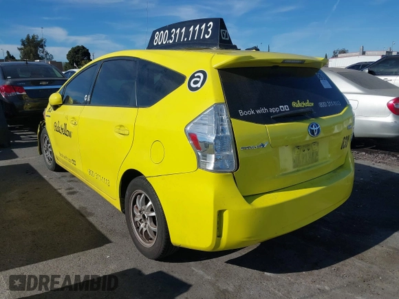 2013 Toyota Prius Two with VIN JTDZN3EUXD3223866, listed as a IAAI auction lot 41230906 with 291,768 mi miles and . Bid and sale history available at carsss.com. Image 3.