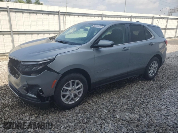 2023 Chevrolet Equinox LT with VIN 3GNAXTEG3PS200095, listed as a Copart auction lot 61996705 with 67,288 mi miles and Clean title. Bid and sale history available at DreamBid. Image 1.