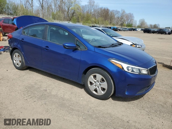 2017 Kia Forte LX with VIN 3KPFK4A72HE012872, listed as a Copart auction lot 54626355 with 78,281 mi miles and Clean Title. Bid and sale history available at carsss.com. Image 4.