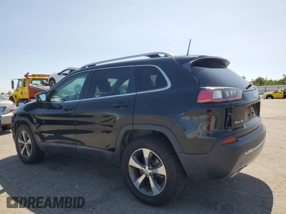 2019 Jeep Cherokee Limited with VIN 1C4PJMDX4KD280396, listed as a Copart auction lot 61583365 with 126,586 mi miles and Clean title. Bid and sale history available at DreamBid. Image 2.