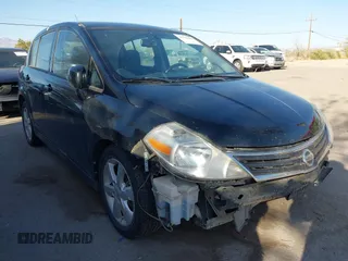 2012 Nissan Versa S with VIN 3N1BC1CP3CL360582, listed as a IAAI auction lot 41773403 with 148,525 mi miles. Bid and sale history available at carsss.com. Image 6.