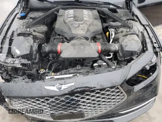 2021 Genesis G90 5.0L Ultimate with VIN KMTF54PH5MU090342, listed as a Copart auction lot 45631925 with 11,093 mi miles and Salvage Title. Bid and sale history available at carsss.com. Image 11.