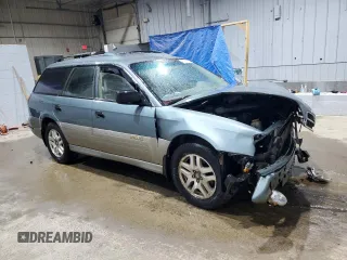 2002 Subaru Legacy Outback with VIN 4S3BH675227661304, listed as a Copart auction lot 55293225 with Not provided miles and Salvage title. Bid and sale history available at DreamBid. Image 4.