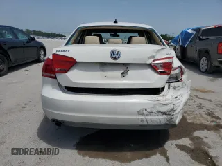 2013 Volkswagen Passat SE with VIN 1VWBH7A34DC060044, listed as a Copart auction lot 57180325 with 232,115 mi miles and Salvage title. Bid and sale history available at DreamBid. Image 6.
