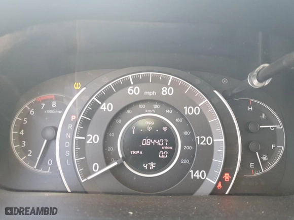 2016 Honda CR-V EX-L with VIN 5J6RM4H70GL101871, listed as a Copart auction lot 53078545 with 84,407 mi miles and Salvage Title. Bid and sale history available at carsss.com. Image 9.