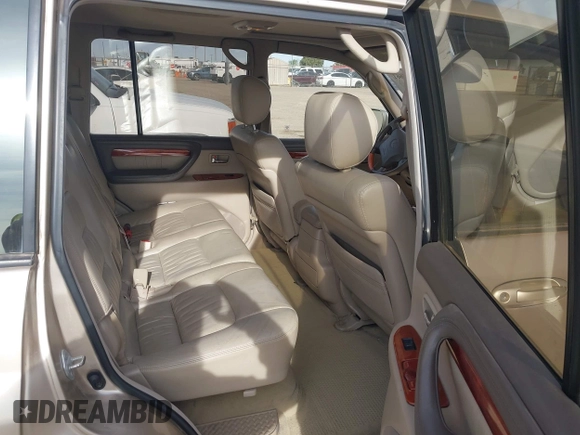 2000 Lexus LX 470 with VIN JT6HT00W0Y0098917, listed as a IAAI auction lot 41937661 with 180,980 mi miles and . Bid and sale history available at DreamBid. Image 8.