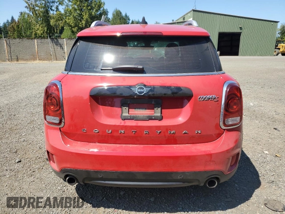 2019 MINI Countryman Cooper S with VIN WMZYT5C58K3G91717, listed as a Copart auction lot 65978195 with 37,753 mi miles and Salvage title. Bid and sale history available at DreamBid. Image 6.