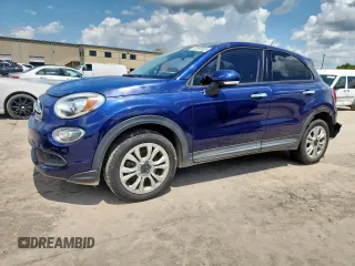 2016 FIAT 500X Easy with VIN ZFBCFXBT7GP370054, listed as a Copart auction lot 63853925 with 98,317 mi miles and Clean title. Bid and sale history available at DreamBid. Image 1.