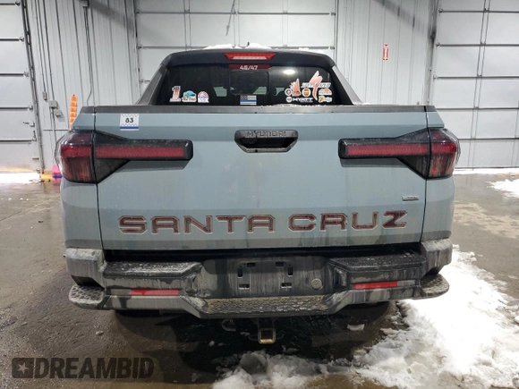 2024 Hyundai Santa Cruz SEL z VIN 5NTJCDAE1RH079788, wystawiony jako Copart lot #43616065 z przebiegiem 25 897 mil mil oraz Szkoda całkowita • Salvage title. Historia ofert i sprzedaży dostępna na DreamBid. Obrazek 6.
