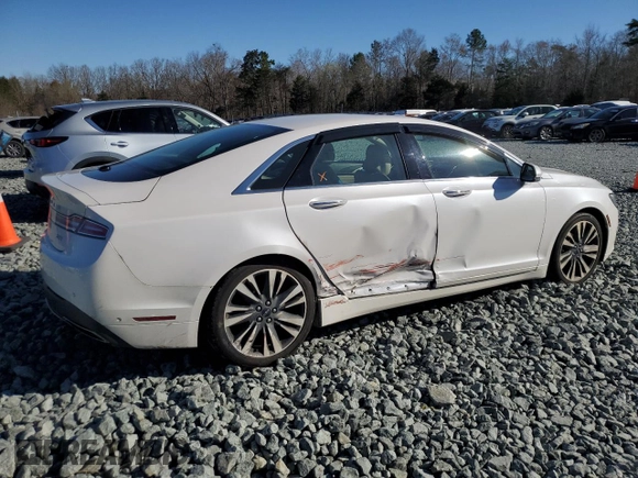 2018 Lincoln MKZ Reserve with VIN 3LN6L5E99JR615567, listed as a Copart auction lot 49258075 with 124,246 mi miles and Salvage Title. Bid and sale history available at DreamBid. Image 3.