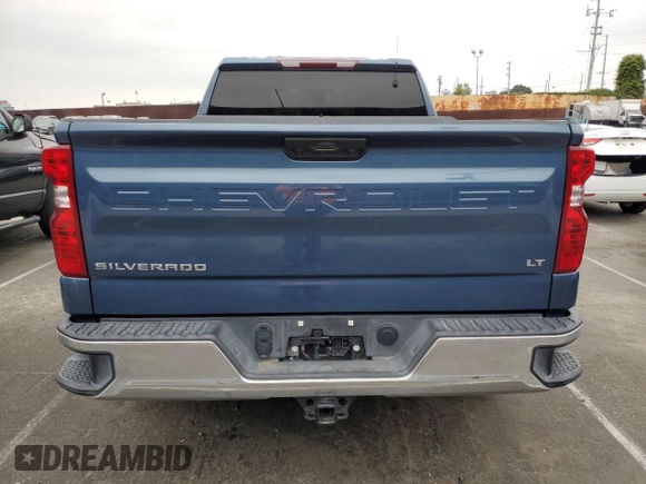 2024 Chevrolet Silverado 1500 with VIN 1GCRACE83RZ366886, listed as a Copart auction lot 55296925 with Not Provided miles and Salvage Title. Bid and sale history available at DreamBid. Image 6.