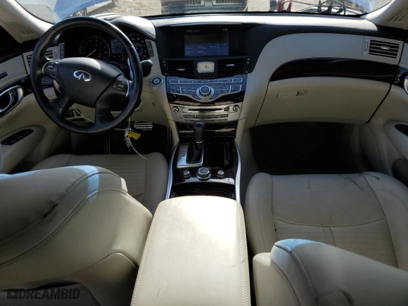 2012 Infiniti M37 with VIN JN1BY1AP7CM332861, listed as a Copart auction lot 74978954 with 72,917 mi miles and Non Repairable. Bid and sale history available at carsss.com. Image 8.