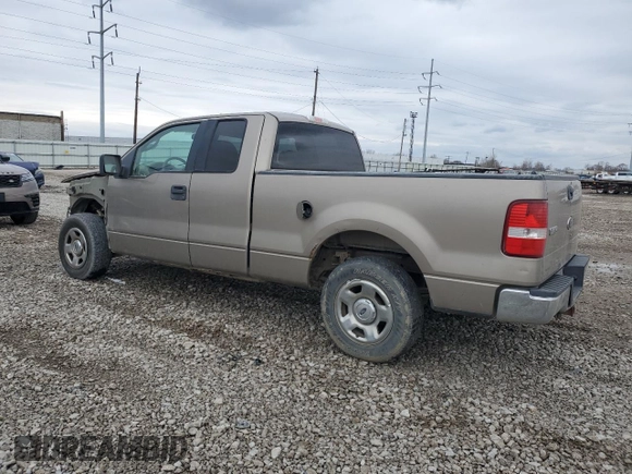2005 Ford F-150 XLT with VIN 1FTPX12535NA41256, listed as a Copart auction lot 48855425 with 178,062 mi miles and Salvage Title. Bid and sale history available at carsss.com. Image 2.