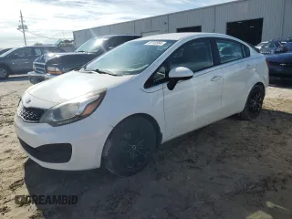 2015 Kia Rio LX with VIN KNADM4A38F6436457, listed as a Copart auction lot 68740994 with 87,474 mi miles and Salvage Title. Bid and sale history available at carsss.com. Image 1.