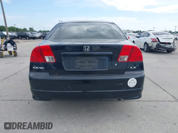2005 Honda Civic LX z VIN 2HGES16595H505337, wystawiony jako IAAI lot #41972906 z przebiegiem 129 238 mil mil oraz . Historia ofert i sprzedaży dostępna na DreamBid. Obrazek 16.