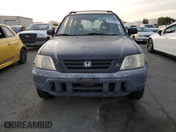 1999 Honda CR-V EX with VIN JHLRD1866XC043652, listed as a Copart auction lot 81347014 with 192,760 mi miles and Salvage Title. Bid and sale history available at carsss.com. Image 5.