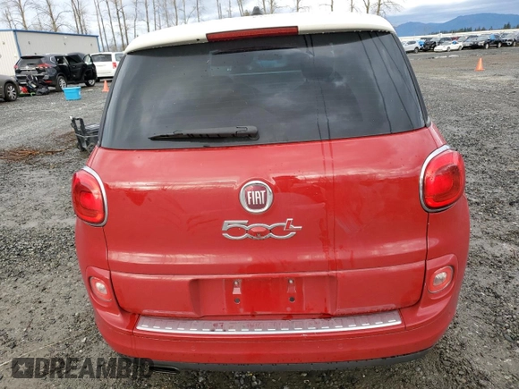 2014 FIAT 500L Easy with VIN ZFBCFABH9EZ002128, listed as a Copart auction lot 85312064 with 140,419 mi miles and Salvage Title. Bid and sale history available at carsss.com. Image 6.