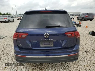 2024 Volkswagen Tiguan SE with VIN 3VVNB7AX0RM156717, listed as a Copart auction lot 54706775 with 419 mi miles and Salvage title. Bid and sale history available at DreamBid. Image 6.