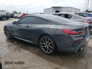 2019 BMW 8 Series M850i xDrive with VIN WBABC4C51KBU96543, listed as a Copart auction lot 61284654 with 39,966 mi miles and Salvage Title. Bid and sale history available at carsss.com. Image 2.