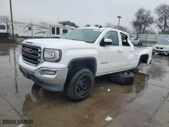 2016 GMC Sierra 1500 SLE with VIN 3GTP1MECXGG208902, listed as a Copart auction lot 87226324 with 149,816 mi miles and Salvage Title. Bid and sale history available at carsss.com. Image 1.
