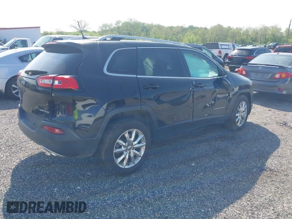 2017 Jeep Cherokee Limited z VIN 1C4PJMDS7HW505198, wystawiony jako IAAI lot #42167479 z przebiegiem 97 008 mil mil oraz . Historia ofert i sprzedaży dostępna na DreamBid. Obrazek 4.