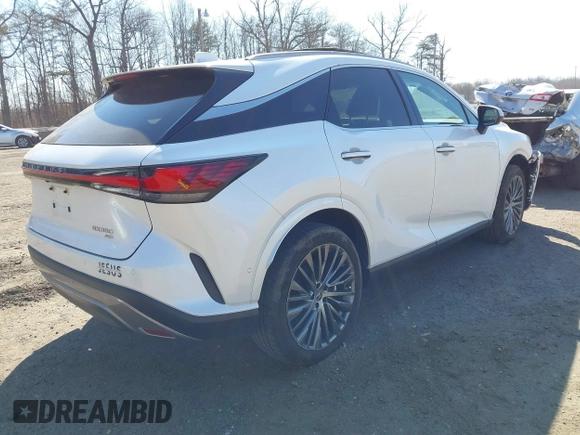 2023 Lexus RX 350 z VIN 2T2BAMCA7PC030674, wystawiony jako IAAI lot #41675352 z przebiegiem 13 337 mil mil oraz . Historia ofert i sprzedaży dostępna na DreamBid. Obrazek 4.