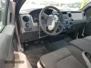 2010 Ford F-150 XL with VIN 1FTMF1CW2AKE74396, listed as a Copart auction lot 55518535 with 200,140 mi miles and Salvage title. Bid and sale history available at DreamBid. Image 8.