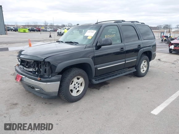 2005 Chevrolet Tahoe LS with VIN 1GNEK13TX5J179510, listed as a IAAI auction lot 41833007 with 192,402 mi miles. Bid and sale history available at carsss.com. Image 2.