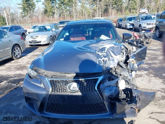 2016 Lexus IS 350 with VIN JTHCE1D24G5010347, listed as a IAAI auction lot 40973724 with 138,919 mi miles. Bid and sale history available at carsss.com. Image 12.