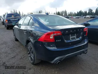 2017 Volvo S60 Dynamic with VIN YV126MFL6H2434644, listed as a IAAI auction lot 41905079 with 51,129 mi miles. Bid and sale history available at carsss.com. Image 3.