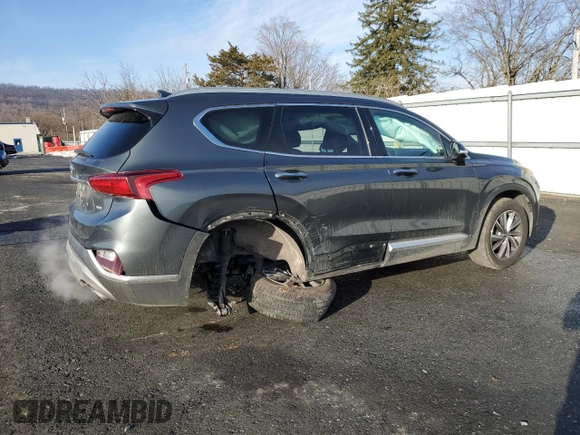 2019 Hyundai Santa Fe Limited with VIN 5NMS5CAD2KH048924, listed as a Copart auction lot 43625285 with 118,874 mi miles and Salvage Title. Bid and sale history available at carsss.com. Image 3.