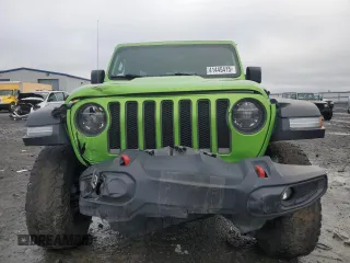 2019 Jeep Wrangler Unlimited Rubicon with VIN 1C4HJXFN8KW545049, listed as a Copart auction lot 41445415 with 57,744 mi miles and Salvage title. Bid and sale history available at DreamBid. Image 5.