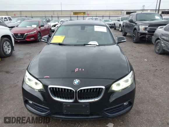 2018 BMW 2 Series 230i with VIN WBA2J1C50JVD09751, listed as a IAAI auction lot 41440752 with 71,700 mi miles. Bid and sale history available at carsss.com. Image 13.