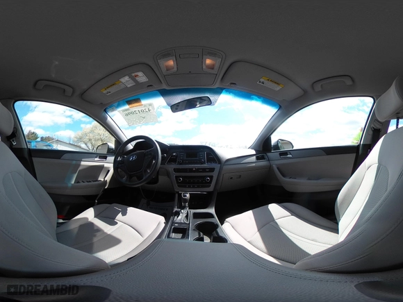 2015 Hyundai Sonata 2.4L SE with VIN 5NPE24AF9FH184084, listed as a IAAI auction lot 42012096 with 135,440 mi miles. Bid and sale history available at carsss.com. Image 19.