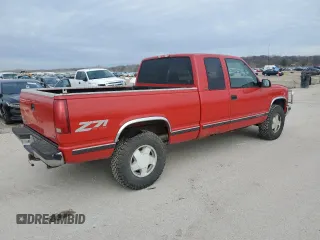 1997 GMC Sierra 1500 z VIN 1GTEK19R3VE545661, wystawiony jako Copart lot #50212975 z przebiegiem 2 827 591 mil mil oraz Czysty tytuł • Clean title. Historia ofert i sprzedaży dostępna na DreamBid. Obrazek 3.