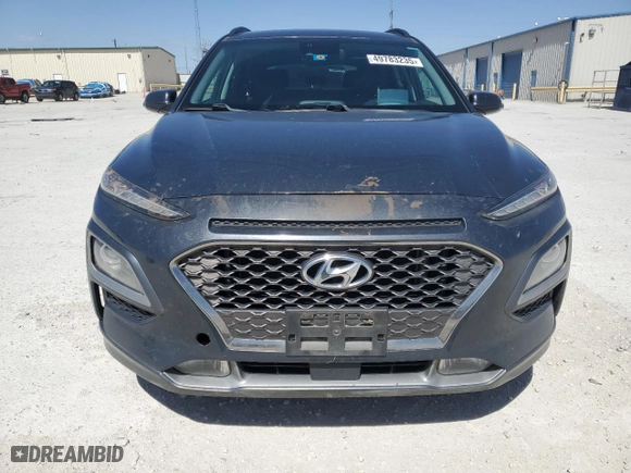 2018 Hyundai Kona Ultimate with VIN KM8K53A59JU105843, listed as a Copart auction lot 49783235 with 144,126 mi miles and Clean Title. Bid and sale history available at carsss.com. Image 5.