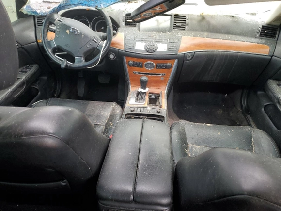 2007 Infiniti M x with VIN JNKAY01F27M452209, listed as a Copart auction lot 52574295 with 230,319 mi miles and Salvage Title. Bid and sale history available at carsss.com. Image 8.