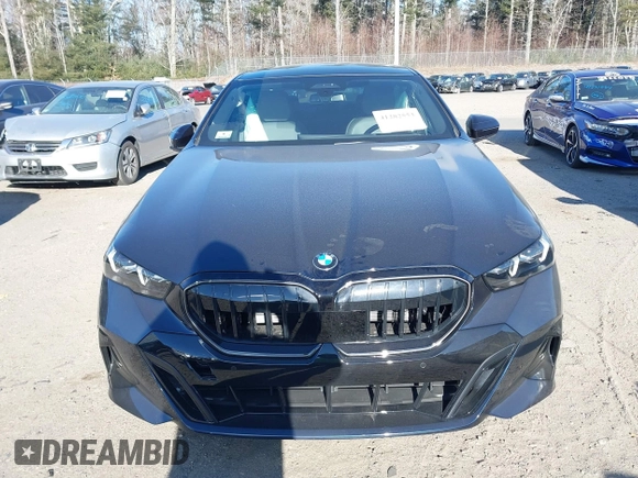 2024 BMW 5 Series 540i xDrive with VIN WBA63FJ02RCS54160, listed as a IAAI auction lot 41282553 with 14,633 mi miles. Bid and sale history available at carsss.com. Image 12.