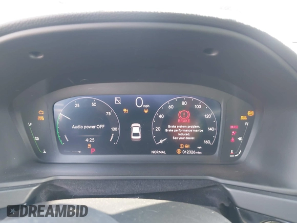 2024 Honda Accord Touring with VIN 1HGCY2F8XRA070757, listed as a IAAI auction lot 42181104 with 12,326 mi miles and . Bid and sale history available at DreamBid. Image 7.