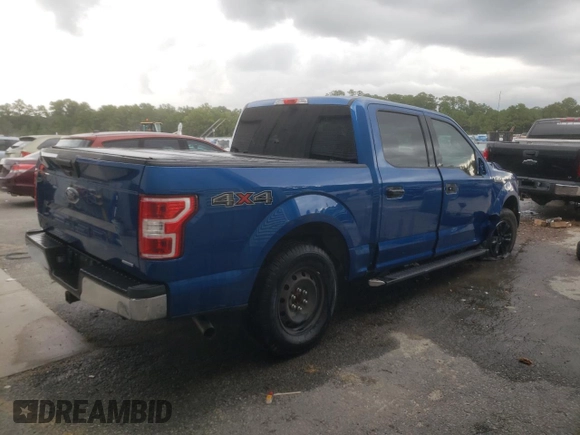 2018 Ford F-150 XL with VIN 1FTEW1EP1JFA29893, listed as a Copart auction lot 72119394 with Not provided miles and Salvage title. Bid and sale history available at DreamBid. Image 3.