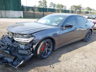 2023 Acura TLX Type S with VIN 19UUB7F95PA001368, listed as a IAAI auction lot 42119669 with 5,889 mi miles and . Bid and sale history available at DreamBid. Image 21.